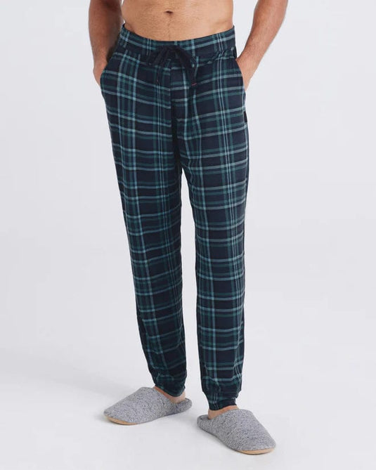 Flannel Plaid-Dark Denim / SM Saxx Snooze Pant - Men's Saxx Snooze Pant - Men's Saxx