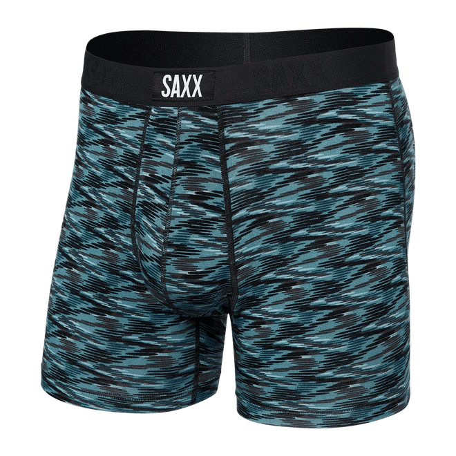 Load image into Gallery viewer, Action Spacedye- Washed Teal / SM Saxx Vibe Boxer Briefs - Men&#39;s Saxx
