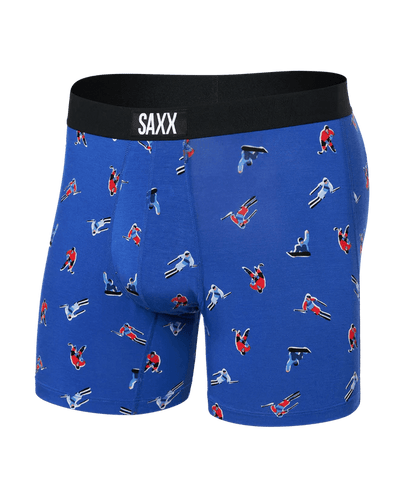 Winter Action-Sport Blue / MED Saxx Vibe Super Soft Boxer Briefs - Men's Saxx Vibe Super Soft Boxer Briefs - Men's Saxx