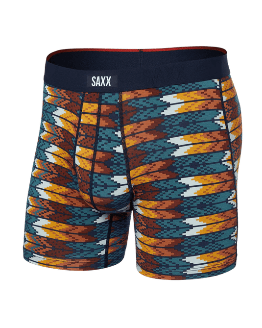 Arrowhead-Storm Blue / MED Saxx Vibe Xtra Boxer Brief Fly - Men's Saxx Vibe Xtra Boxer Brief Fly - Men's Saxx