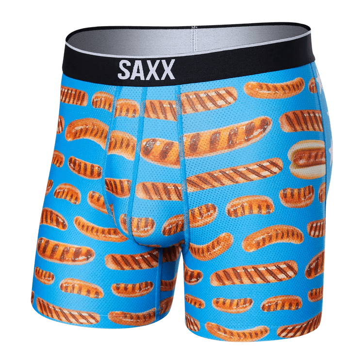 Load image into Gallery viewer, All American Wieners-Blue / SM Saxx Volt Boxer Brief SAXX
