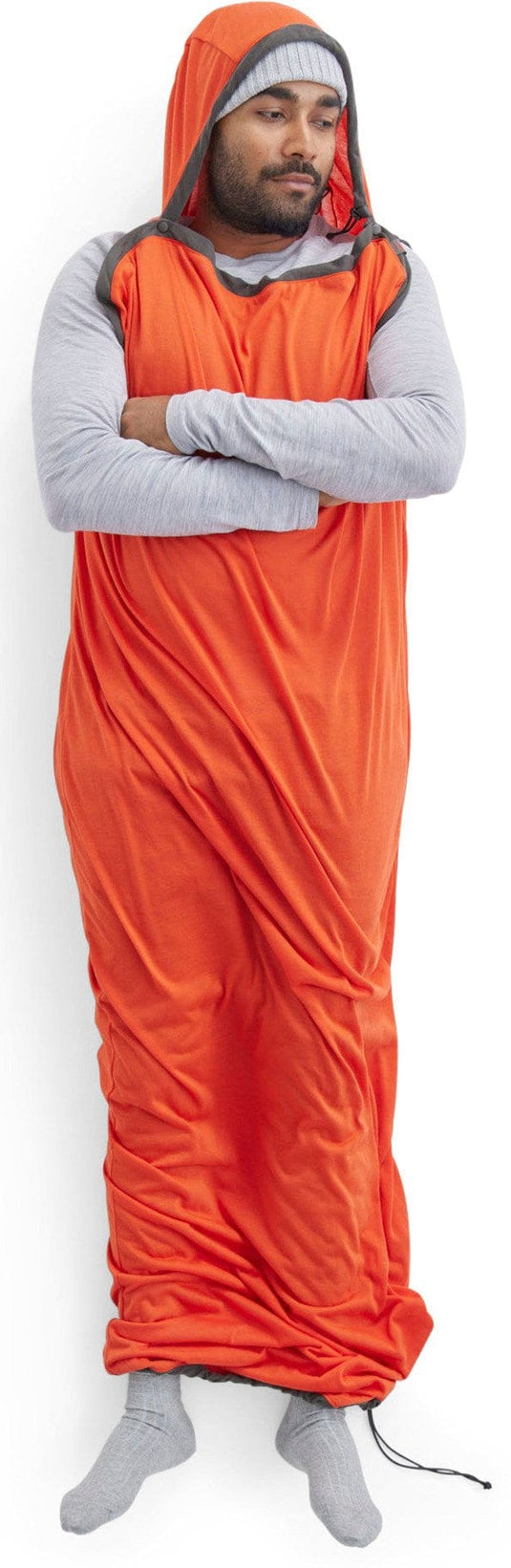 Spicy Orange / Standard Sea to Summit Reactor Ext Sleep Bag Liner Standard in Spicy Orange Sea to Summit Reactor Ext Sleep Bag Liner Standard in Spicy Orange SeatoSummit