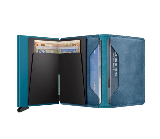 Secrid Slimwallet Vintage in Teal Secrid Slimwallet Vintage in Teal secrid