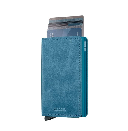 Secrid Slimwallet Vintage in Teal Secrid Slimwallet Vintage in Teal secrid