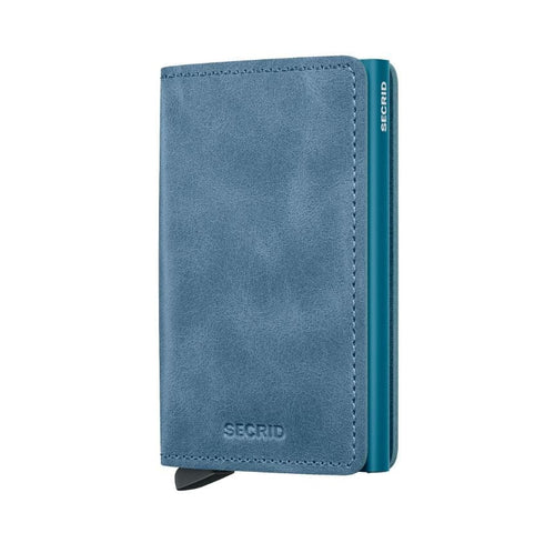 Secrid Slimwallet Vintage in Teal Secrid Slimwallet Vintage in Teal secrid