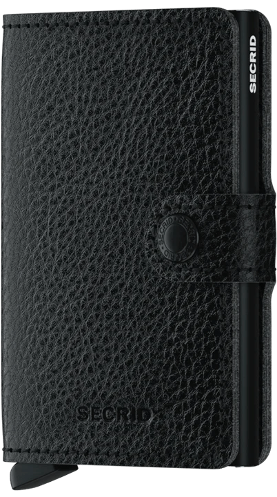 Load image into Gallery viewer, Secrid Vegetable Tanned Miniwallet in Black Secrid
