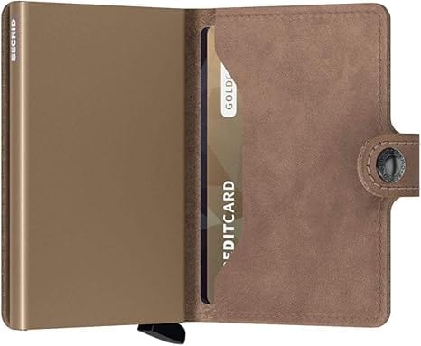 Load image into Gallery viewer, Secrid Vintage Miniwallet in Taupe Secrid Vintage Miniwallet in Taupe Secrid
