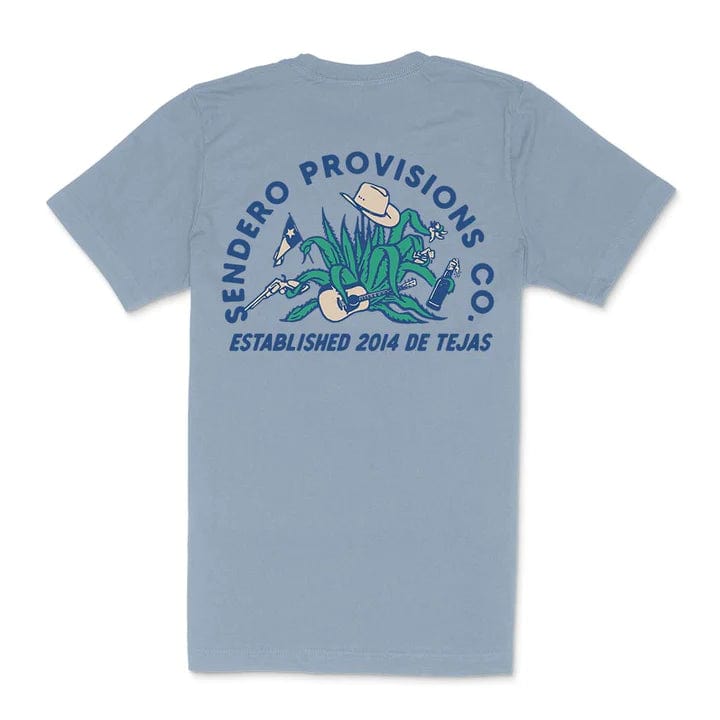 Load image into Gallery viewer, Big Sky Blue / SM Sendero Agave De Sendero T-shirt - Men&#39;s SENDERO
