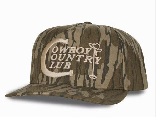 Mossy Oak Sendero Cowboy Country Club Hat in Mossy Oak Sendero Cowboy Country Club Hat in Mossy Oak Sendero
