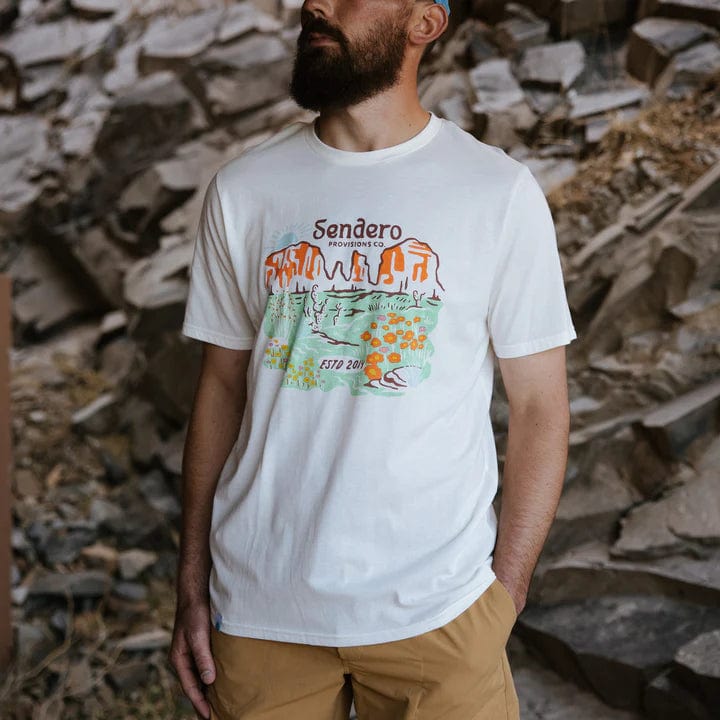Load image into Gallery viewer, Sendero Desert Bloom T-shirt - Men&#39;s SENDERO
