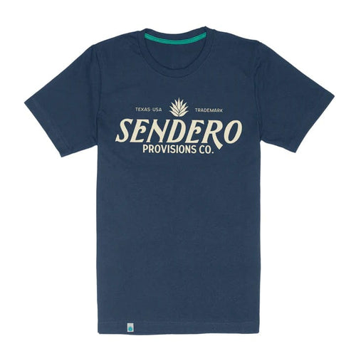 Indigo / SM Sendero Logo Tee - Men's SENDERO