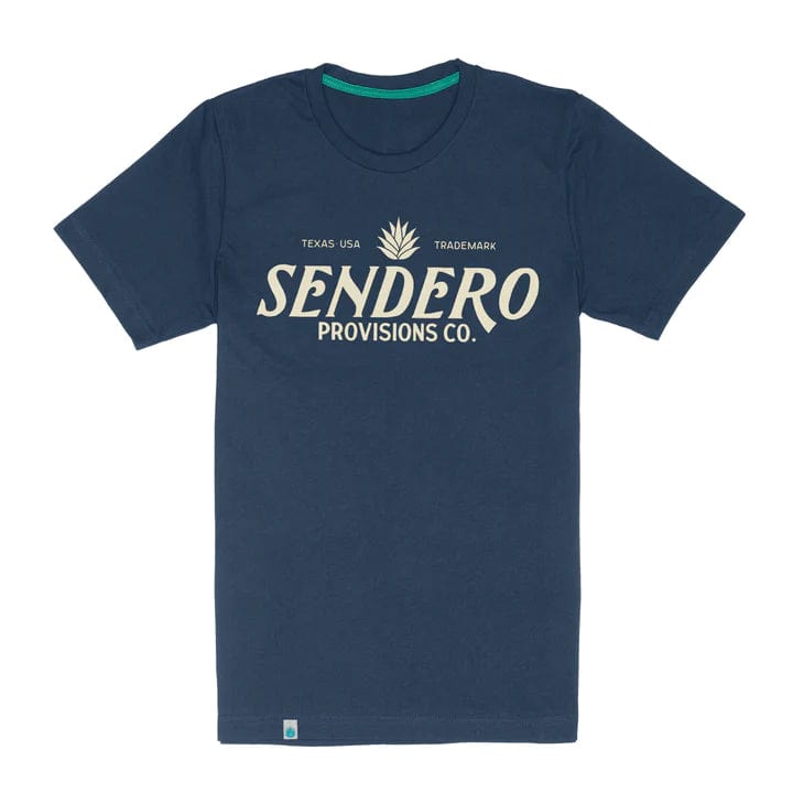 Load image into Gallery viewer, Indigo / SM Sendero Logo Tee - Men&#39;s SENDERO
