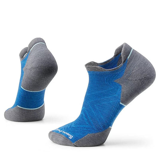 Laguna Blue / LRG Smart Wool Run Targeted Cushion Low Ankle Socks - Men's Smartwool Corp