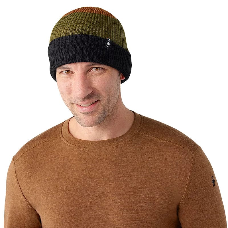 Load image into Gallery viewer, Winter Moss Smartwool Cantar Colorblock Beanie Smartwool Corp
