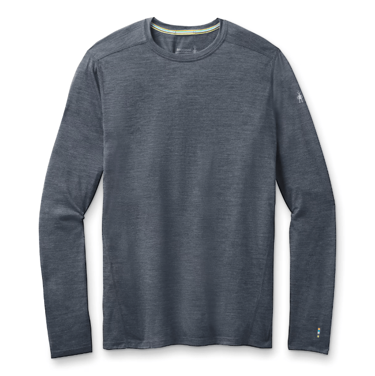 Load image into Gallery viewer, Iron Heather / SM Smartwool Classic All Season Baselayer Top - Men&#39;s Smartwool Classic All Season Baselayer Top - Men&#39;s Smartwool Corp
