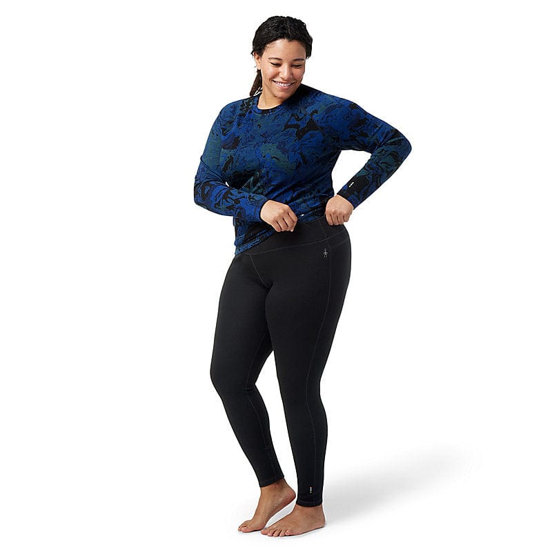 Load image into Gallery viewer, Black / 1X Smartwool Classic Thermal Merino Base Layer Bottom Plus - Women&#39;s Smartwool Corp
