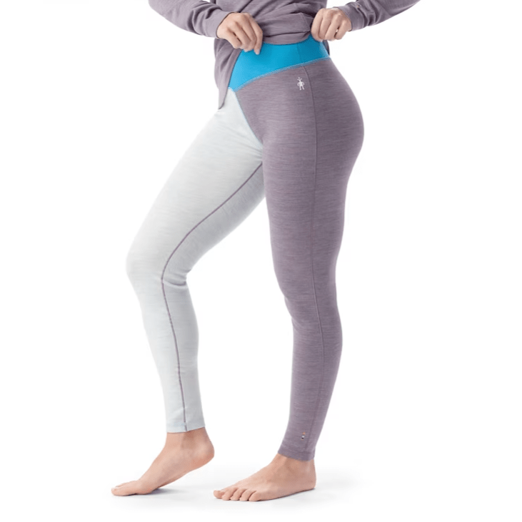 Load image into Gallery viewer, Winter Sky-Chalk Violet Heather / XS Smartwool Classic Thermal Merino Base Layer Bottom - Women&#39;s Smartwool Corp
