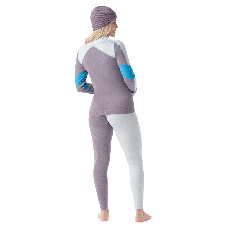 Load image into Gallery viewer, Smartwool Classic Thermal Merino Base Layer Colorblock 1/4 Zip - Women&#39;s Smartwool Corp
