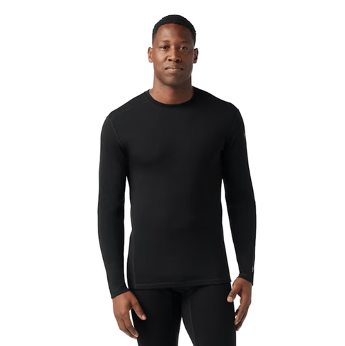 Black / SM Smartwool Classic Thermal Merino Base Layer Crew - Men's Smartwool Corp