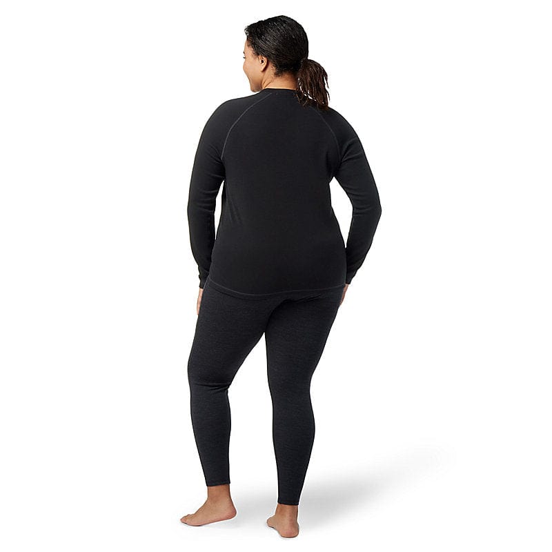 Load image into Gallery viewer, Black / 1X Smartwool Classic Thermal Merino Base Layer Crew Plus - Women&#39;s Smartwool Corp
