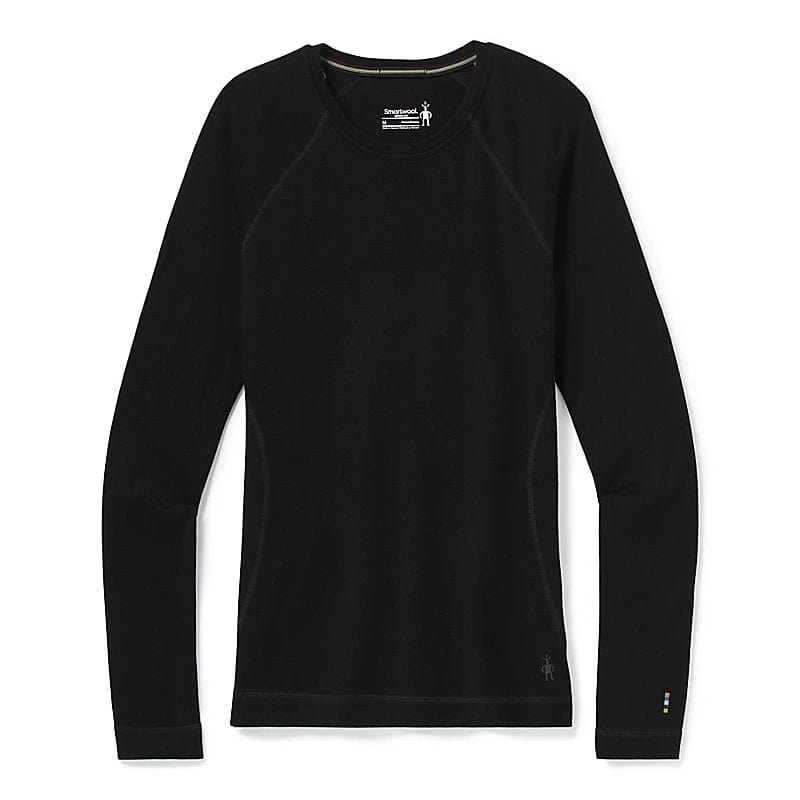 Load image into Gallery viewer, Black / XS/MED Smartwool Classic Thermal Merino Base Layer Crew - Women&#39;s Smartwool Corp

