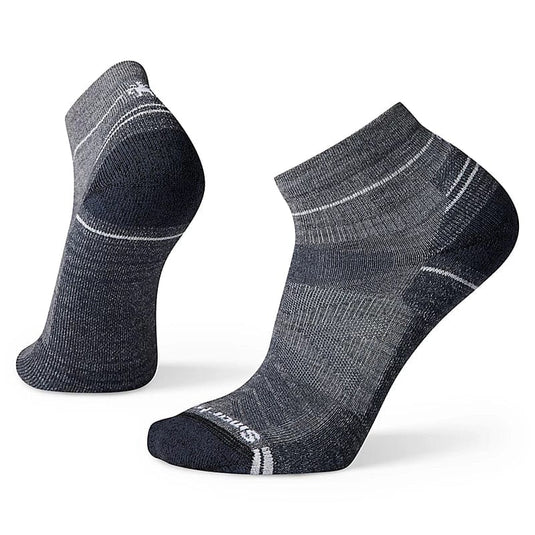 Medium Grey / MED Smartwool Hike Light Cushion Ankle Socks - Men's Smartwool Corp