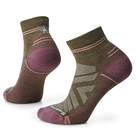 Military Olive / SM Smartwool Hike Light Cushion Ankle Socks - Women's SMARTWOOL CORP