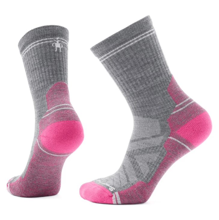 Load image into Gallery viewer, Power Pink / MED Smartwool Hike Light Cushion Crew Socks - Women&#39;s Smartwool Corp
