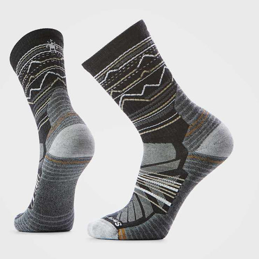 Charcoal / Light Grey / MED Smartwool Men's Hike Mountain Range Crew in Charcoal / Light Grey Smartwool Men's Hike Mountain Range Crew in Charcoal / Light Grey Smartwool Corp