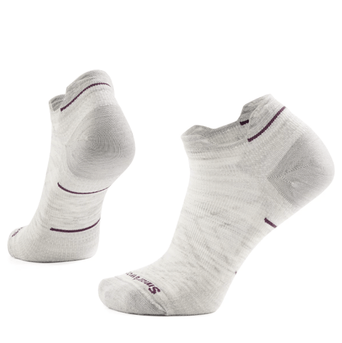 Ash / SM Smartwool Run Zero Cushion Low Ankle Socks - Women's Smartwool Run Zero Cushion Low Ankle Socks - Women's Smartwool Corp