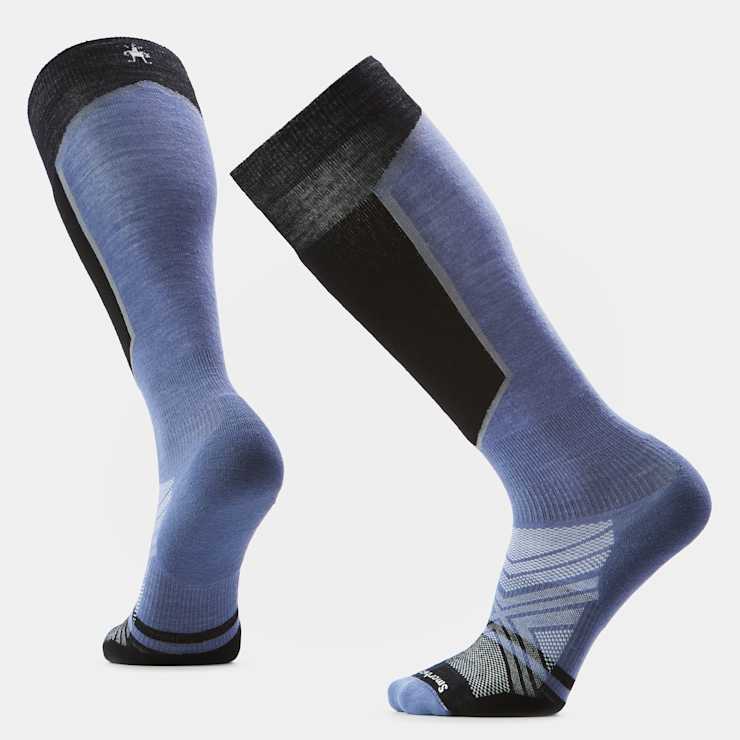 Load image into Gallery viewer, Nightfall Blue / LRG Smartwool Ski Extra Stretch Over The Calf Socks in Nightfall Blue Smartwool Ski Extra Stretch Over The Calf Socks in Nightfall Blue Smartwool Corp
