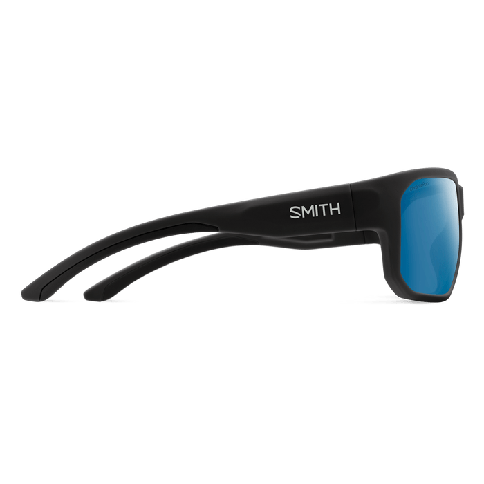 Load image into Gallery viewer, Smith Arvo Sunglasses in Matte Black + ChromaPop Glass Polarized Blue Mirror Smith Arvo Sunglasses in Matte Black + ChromaPop Glass Polarized Blue Mirror Smith Sport Optics
