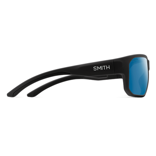 Smith Arvo Sunglasses in Matte Black + ChromaPop Glass Polarized Blue Mirror Smith Arvo Sunglasses in Matte Black + ChromaPop Glass Polarized Blue Mirror Smith Sport Optics