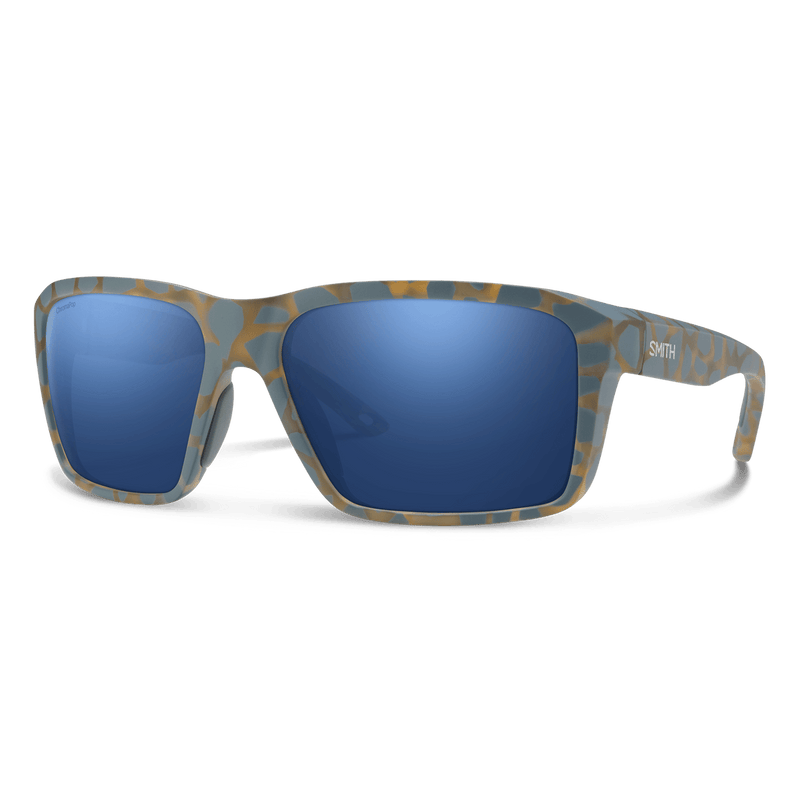 Load image into Gallery viewer, ChromaPop Glass / Blue Mirror Smith Backcast Matte Flint / Tarmac Tortoise | ChromaPop Glass Polarized Dark Blue Mirror Smith Backcast Matte Flint / Tarmac Tortoise | ChromaPop Glass Polarized Dark Blue Mirror Smith Sport Optics
