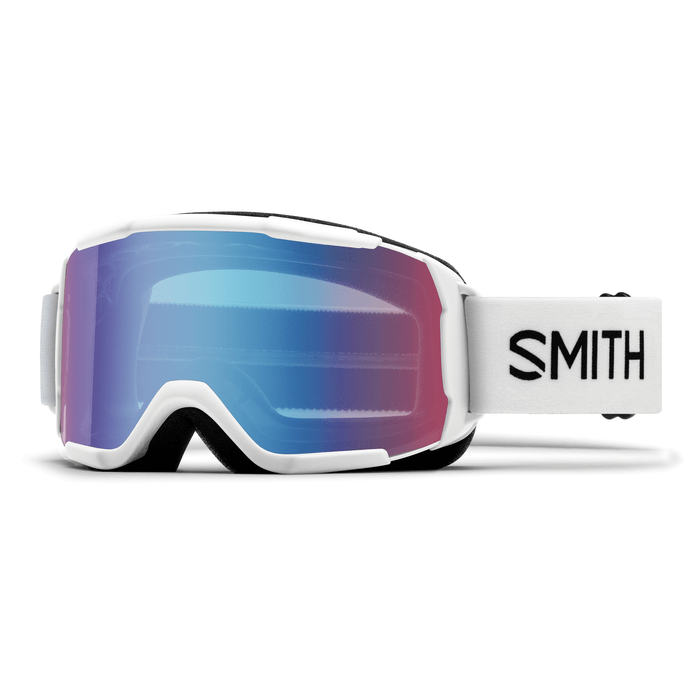 Load image into Gallery viewer, White + Blue Sensor Miror Lens / Youth medium fit Smith Daredevil Goggles - Kids&#39; Smith Daredevil Goggles - Kids&#39; Smith Sport Optics
