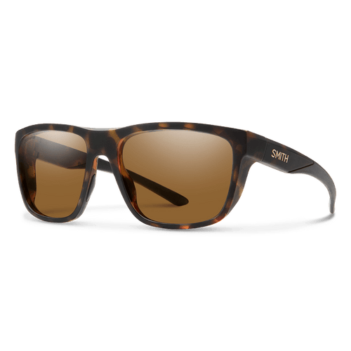 Smith Optics Barra Sunglasses in Matte Tortoise w/ChromaPop Polarized Brown Lens SMITH SPORT OPTICS
