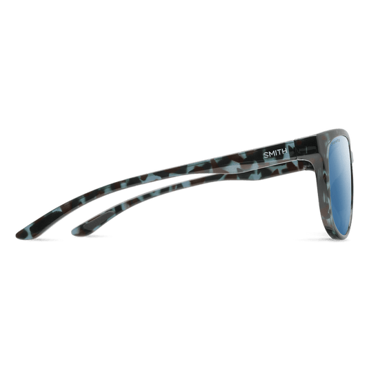 Smith Optics Lake Shasta Sunglasses in Sky Tortoise w/ChromaPop Polarized Blue Mirror Lens SMITH SPORT OPTICS