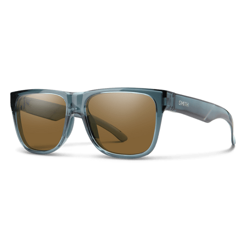 Smith Optics Lowdown 2 Sunglasses in Crystal Stone Green w/ChromaPop Polarized Brown Lens SMITH SPORT OPTICS