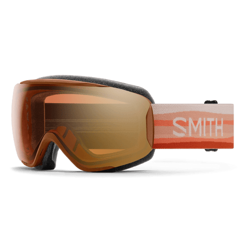 Mirage + ChromaPop™ Pro Photochromic Gold Mirror Lens / Women's small fit Smith Optics Moment Goggles - Women's Smith Sport Optics