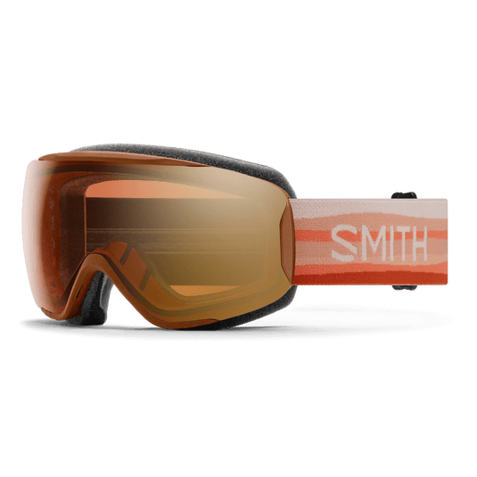 Mirage + ChromaPop™ Pro Photochromic Gold Mirror Lens / Women's small fit Smith Optics Moment Goggles - Women's Smith Sport Optics