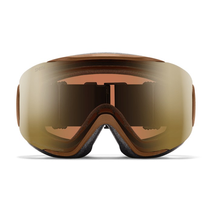 Load image into Gallery viewer, Mirage + ChromaPop™ Pro Photochromic Gold Mirror Lens / Women&#39;s small fit Smith Optics Moment Goggles - Women&#39;s Smith Sport Optics
