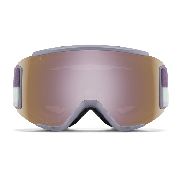 Load image into Gallery viewer, Lunar Fog Split + ChromaPop™ Everyday Rose Gold Mirror Lens / Small fit Smith Optics Squad S Goggles Smith Sport Optics
