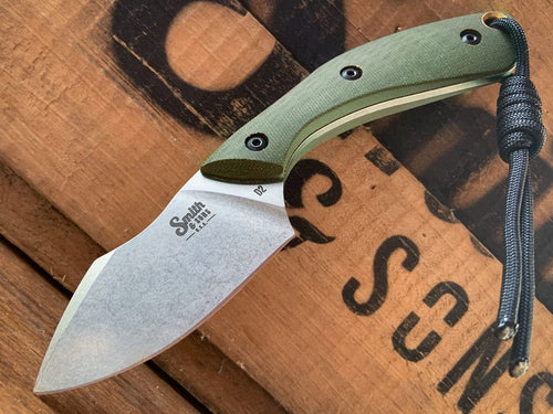 OD Green Micarta Smith & Sons Apex Knife SMITH AND SONS