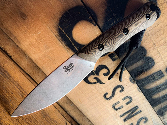 Zydeco: Maple/Brown/Black Richlite Smith & Sons Brave Knife SMITH AND SONS
