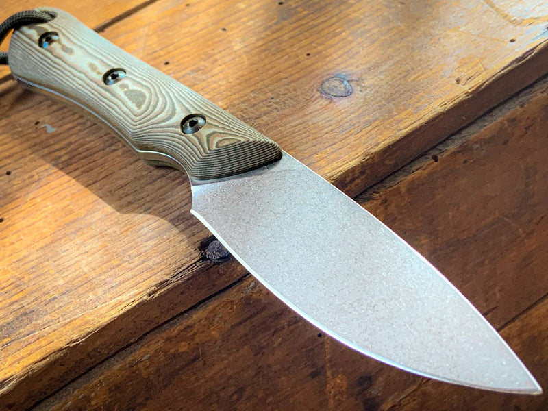 Load image into Gallery viewer, Zydeco: Maple/Brown/Black Richlite Smith &amp; Sons Brave Knife SMITH AND SONS
