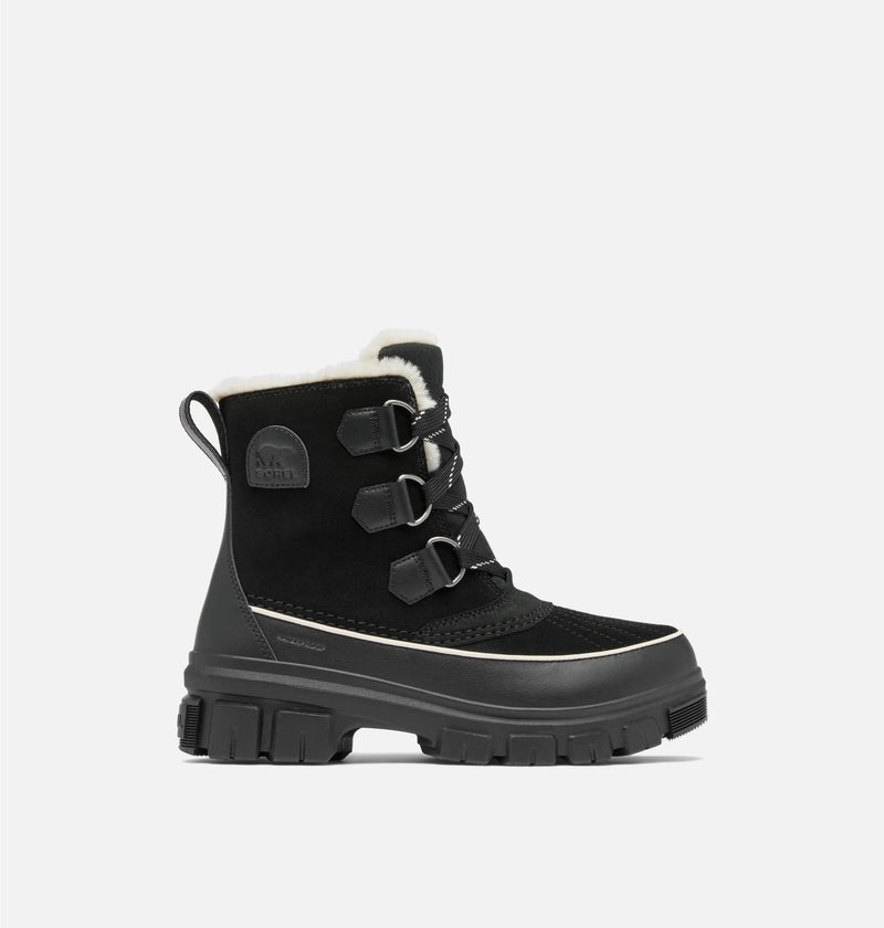 Load image into Gallery viewer, Black / Fawn / 6 Sorel Tivoli V Waterproof Boots - Women&#39;s Sorel Tivoli V Waterproof Boots - Women&#39;s Sorel
