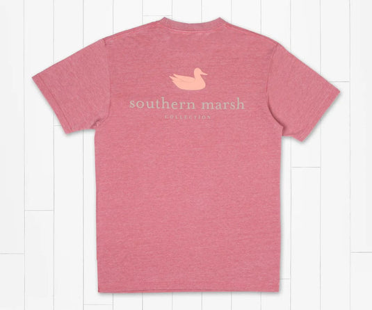 Rhubarb / SM Southern Marsh Authentic Seawash Tee - Men's Southern Marsh