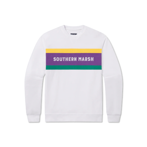 White / XS/MED Southern Marsh Carrollton Vintage Sweatshirt - Women's Southern Marsh Carrollton Vintage Sweatshirt - Women's Southern Marsh