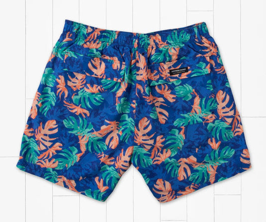 Southern Marsh Harbor Lined Tropical Trunk - Men's Southern Marsh