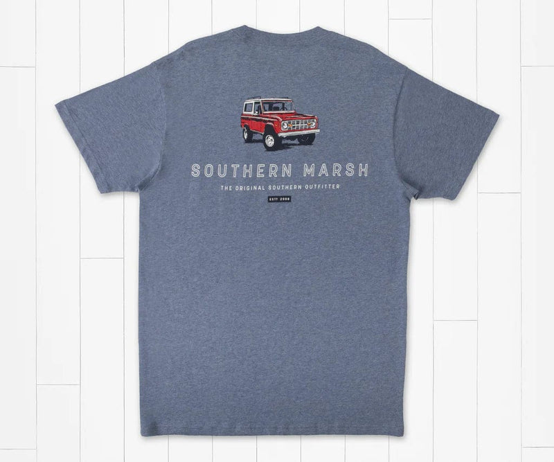 Load image into Gallery viewer, Washed Slate / MED Southern Marsh Offroad Rodeo Tee - Men&#39;s Southern Marsh
